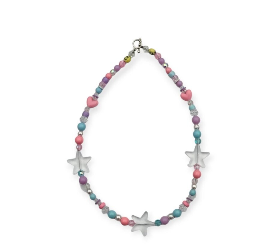 Collar Estrellas pastel