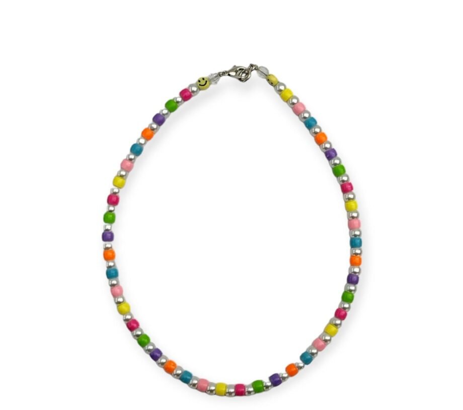 Collar perlas colores